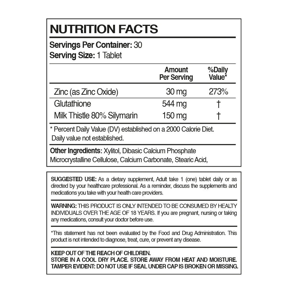 GLUTATHIONE MT + ZINC