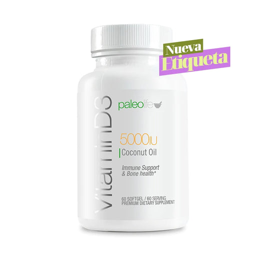VITAMIN D3 5000 IU + ACEITE DE COCO